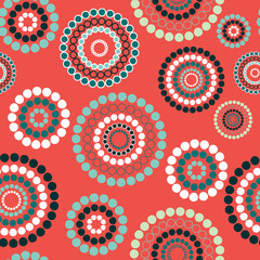 Abstract seamless background pattern. Vector illustration