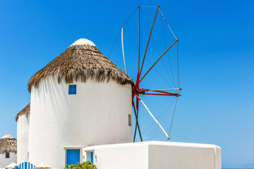 Famous Mykonos Windmills