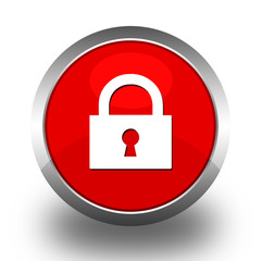 BOUTONS ICONES RONDS COLLECTION ROUGE