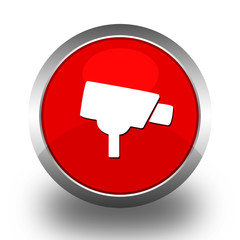 BOUTONS ICONES RONDS COLLECTION ROUGE