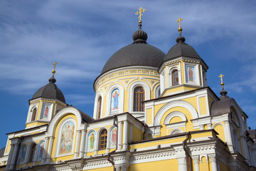 Fototapeta na wymiar Покровский монастырь, Москва, Россия.