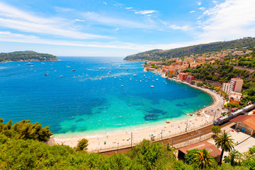 Fototapeta premium Luxury Resort, Villefranche sur Mer, French Riviera, Côte d'Azur