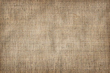 Fototapeta na wymiar Linen Canvas Coarse Vignette Crumpled Grunge Texture Sample