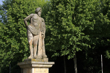 Fototapeta na wymiar Herkules in Bad Pyrmont