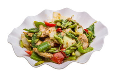 Pork with vegetables