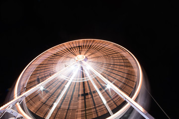 Rummelplatz Riesenrad Bewegung