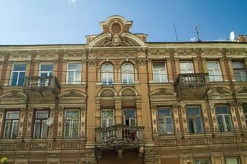 Obraz premium Vilnius city. Beautiful European city