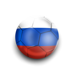 Obraz premium Russia Football Design