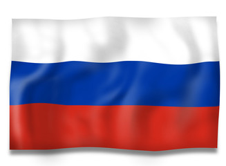 Russia Flag Design