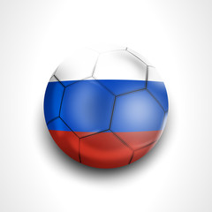 Obraz premium Russia Football Design