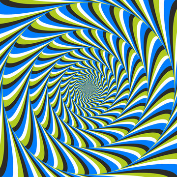 optical illusion swirl ccw