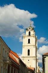 Fototapeta premium Vilnius city. Beautiful European city