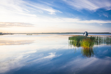 Amazing sunset in Hapsalu -Baltic Sea, Eesti