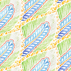 Seamless watercolor background pattern