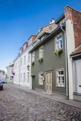 Amazing city centre of academic city Tartu, Estonia