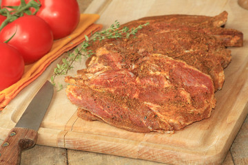 côtes de porc