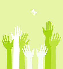 Obraz premium Go green