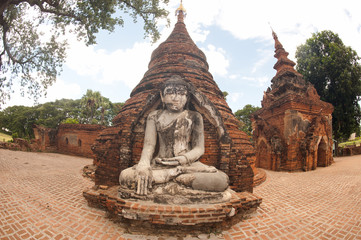 Fototapeta premium Yadana Hsemee Pagoda Complex.