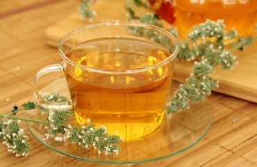 Cup of herbal tea