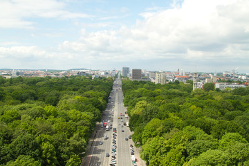 over Berlin