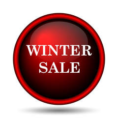 Winter sale icon