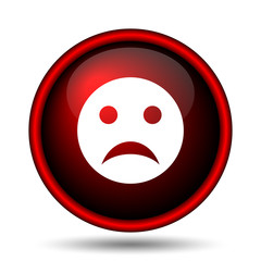 Fototapeta premium Sad smiley icon