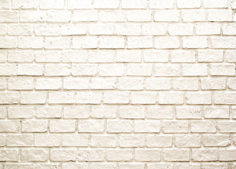 White misty brick wall for background or texture
