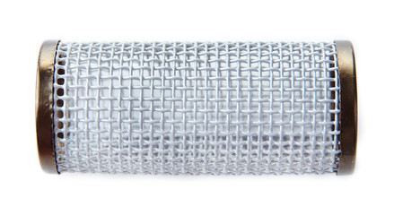 Curler isolated on white