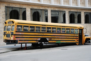 Plakat bus écolier