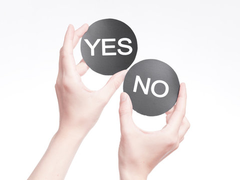Yes or no decision 