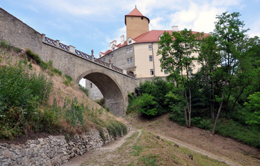 Fototapeta na wymiar Old Castle Veveri, Moravia, Czech Republic, Europe