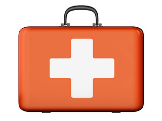 Fototapeta premium Red suitcase