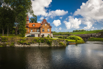 Naklejka na ściany i meble Kuressaare (Saaremaa island, Estonia, Europe)