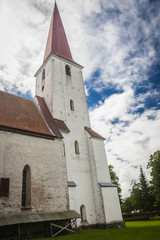 One of the oldest churches in Saaremaa island, Estonia