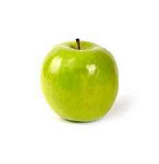 Green apple, isolated on white background