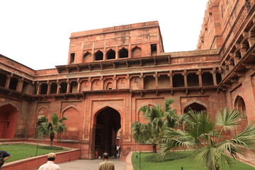 Das Rote Fort in Agra Indien