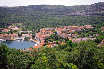 Fototapeta na wymiar croatian panorama