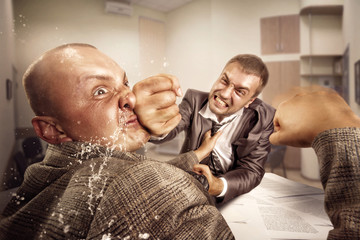 Business fight