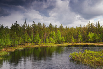 Fototapeta na wymiar Finland landscape