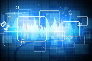 Obraz premium abstract digital background