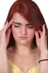 Woman with Headache