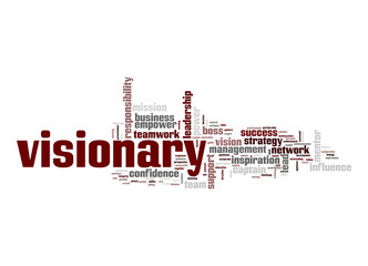 Visionary word cloud