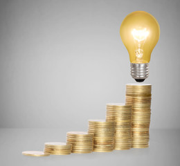 Money saved in different kinds of light bulbs