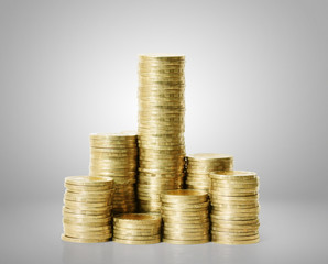 gold  coins and graph them