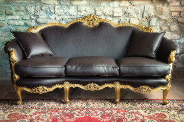 old style sofa