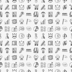 doodle business seamless