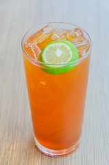 iced lemon tea