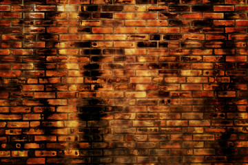 brick grunge texture, wall background