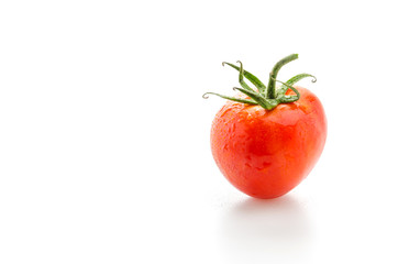 Tomato isolated on white