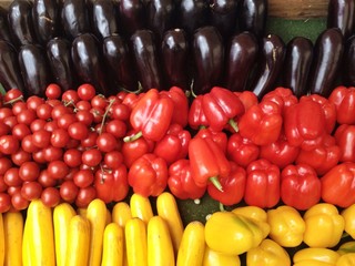 German Flag Vegetables Row